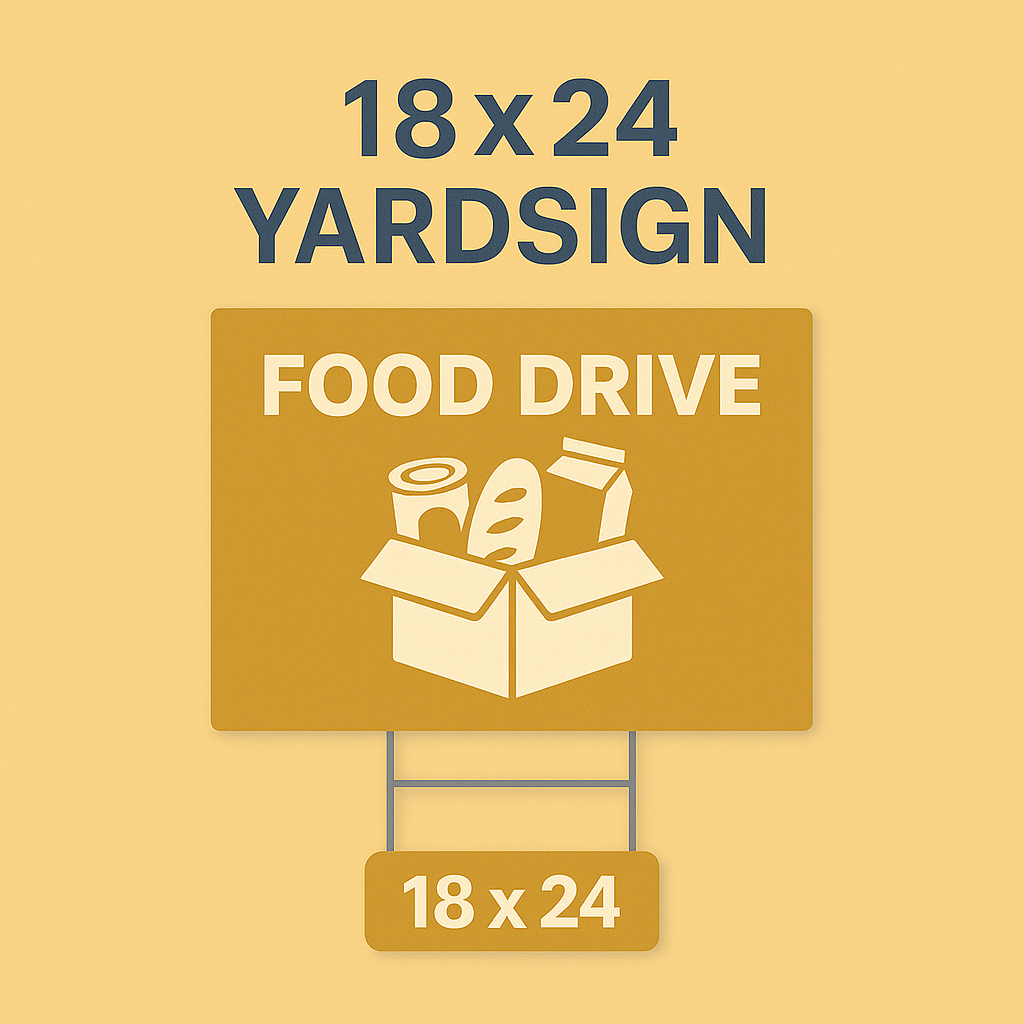 18" x 24" Yard Signs