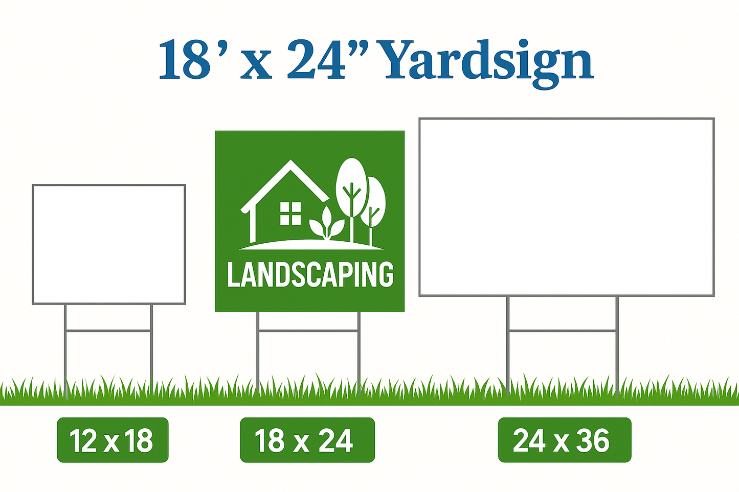 18" x 24" Yard Signs