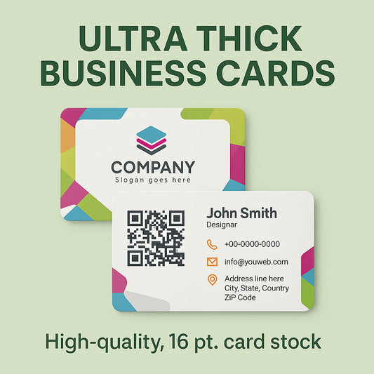 16pt. Business Cards