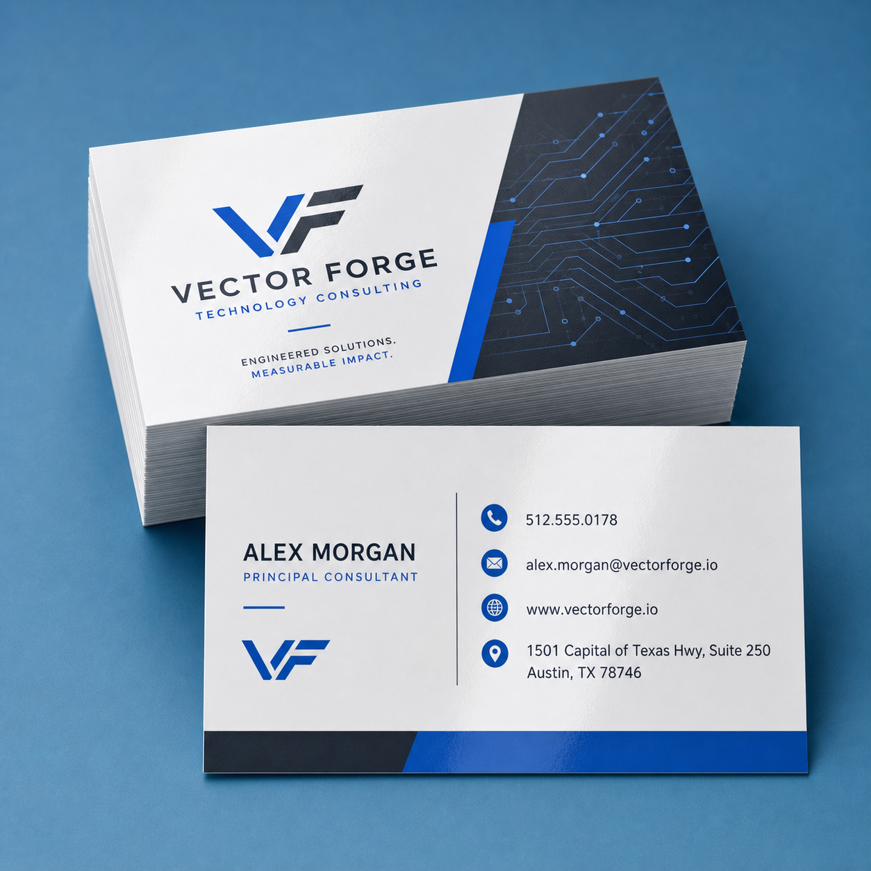 16pt. Ultra Smooth Business Cards product mockup