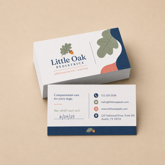 18pt. Writable (C1S) Business Cards product mockup
