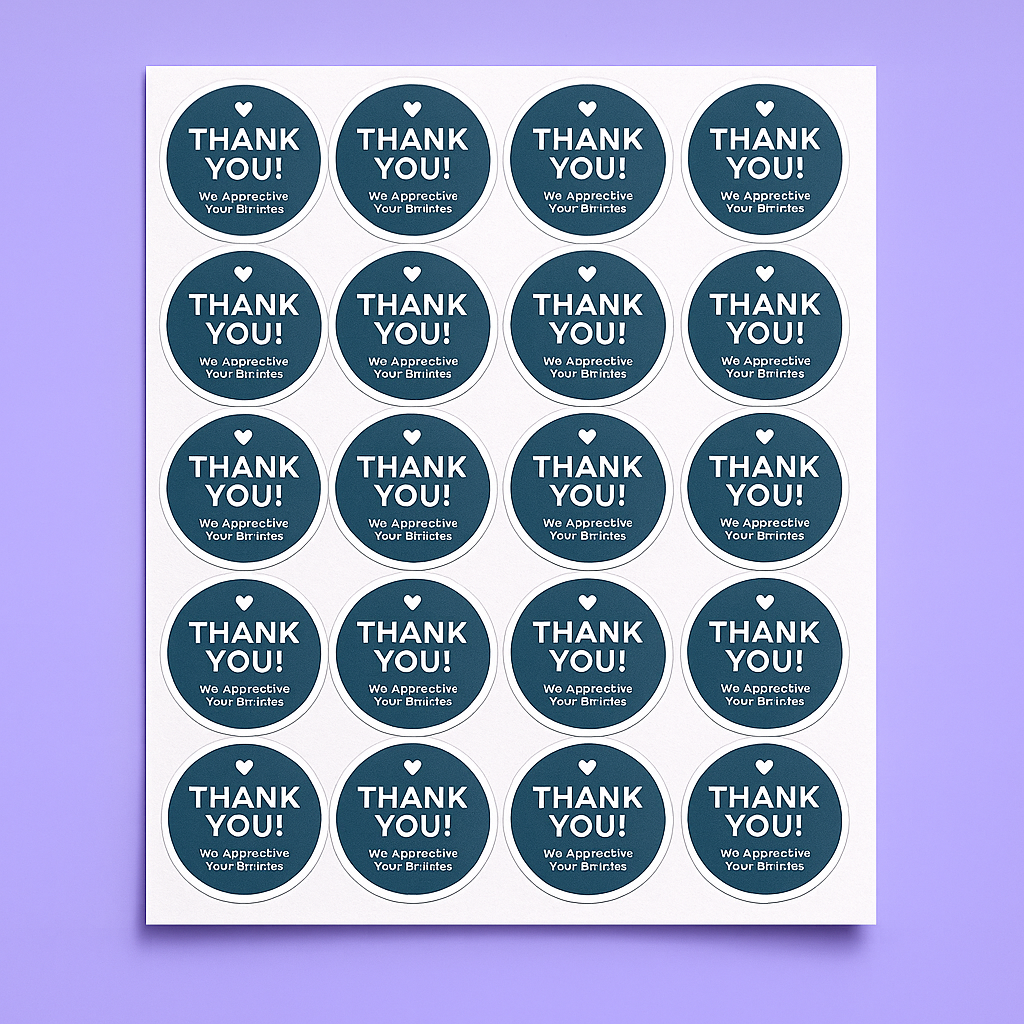 2″ Circle Sticker Sheets