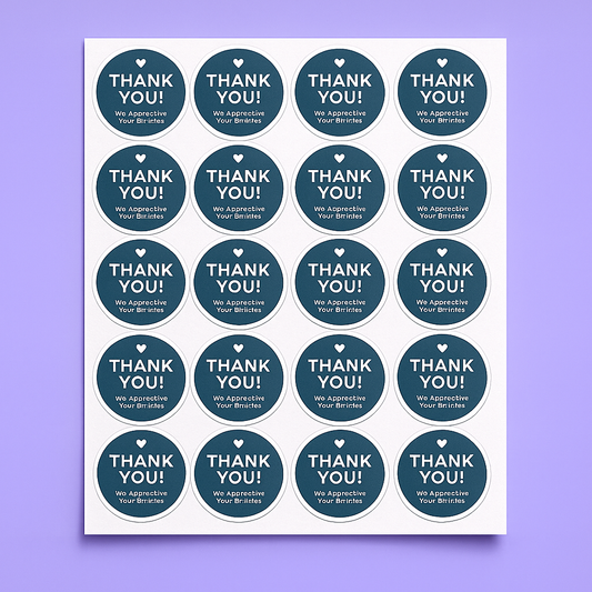 2″ Circle Sticker Sheets