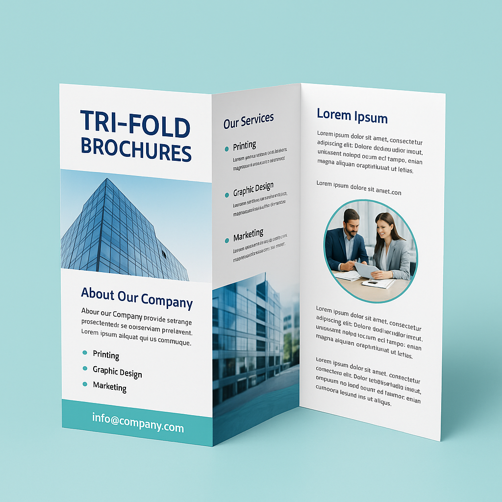 100 lb. Gloss Text Brochures