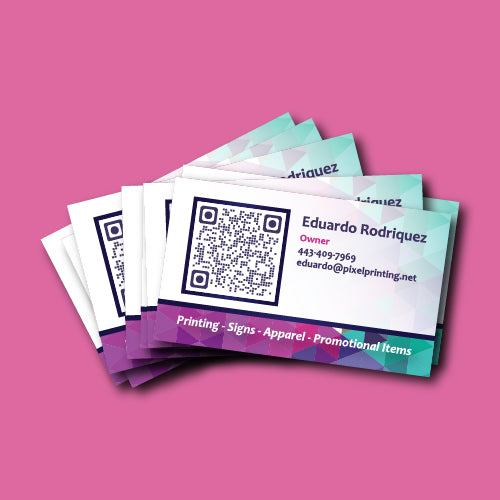 14pt. Business Cards