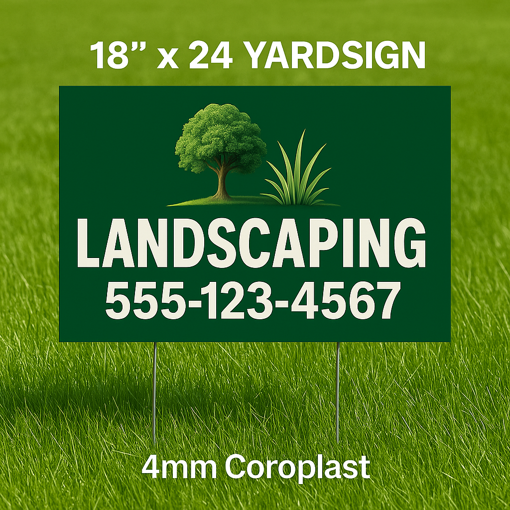 18" x 24" Yard Signs