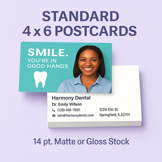 4"x 6" 14pt. Postcards