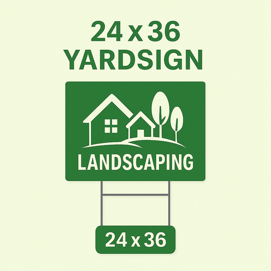 24" x 36" Yard Signs