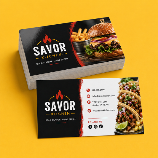 14pt. C2S Gloss Business Cards