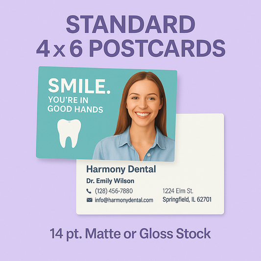 4"x 6" 14pt. Postcards